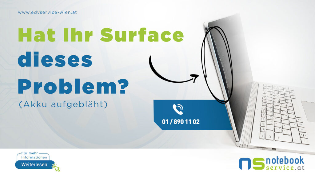 Notebook Service Microsoft Surface Book und Pro